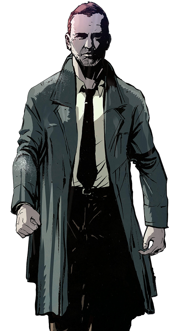 Detective Mick Fagan - The Locksmith comic and graphic novel - noir sci-fi fantasy